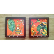 Kerala Mural Keyholder 6